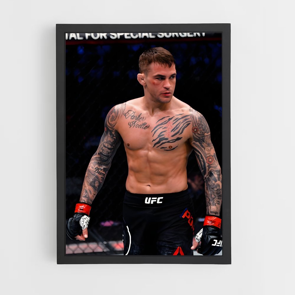 Poster The Diamond Fighter – affiche MMA (vue 2)
